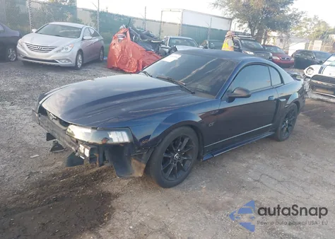 2002 Ford Mustang Gt из США, поврежденный, VIN 1FAFP42X02F125058